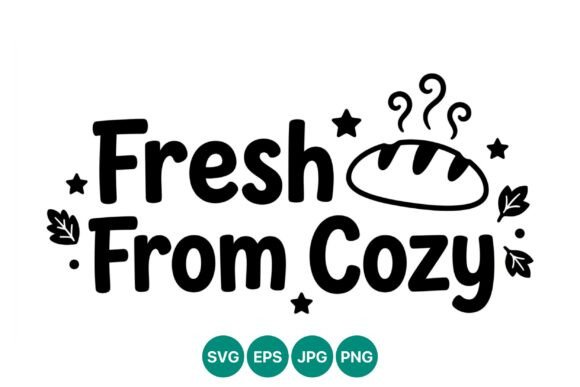 Fresh from Cozy Bread Lettering: Graphics & Illustrations for Handmade Brands