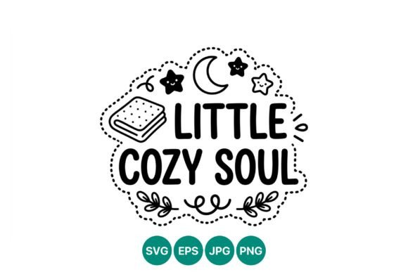 Little Cozy Soul Hand Drawn Graphics & Illustrations