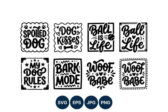 Spoild Dog Graphics: Illustrations for Dog Lovers