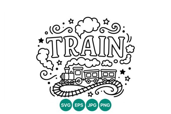 Train Steam Engine Vector Art: Graphics & Illustrations
